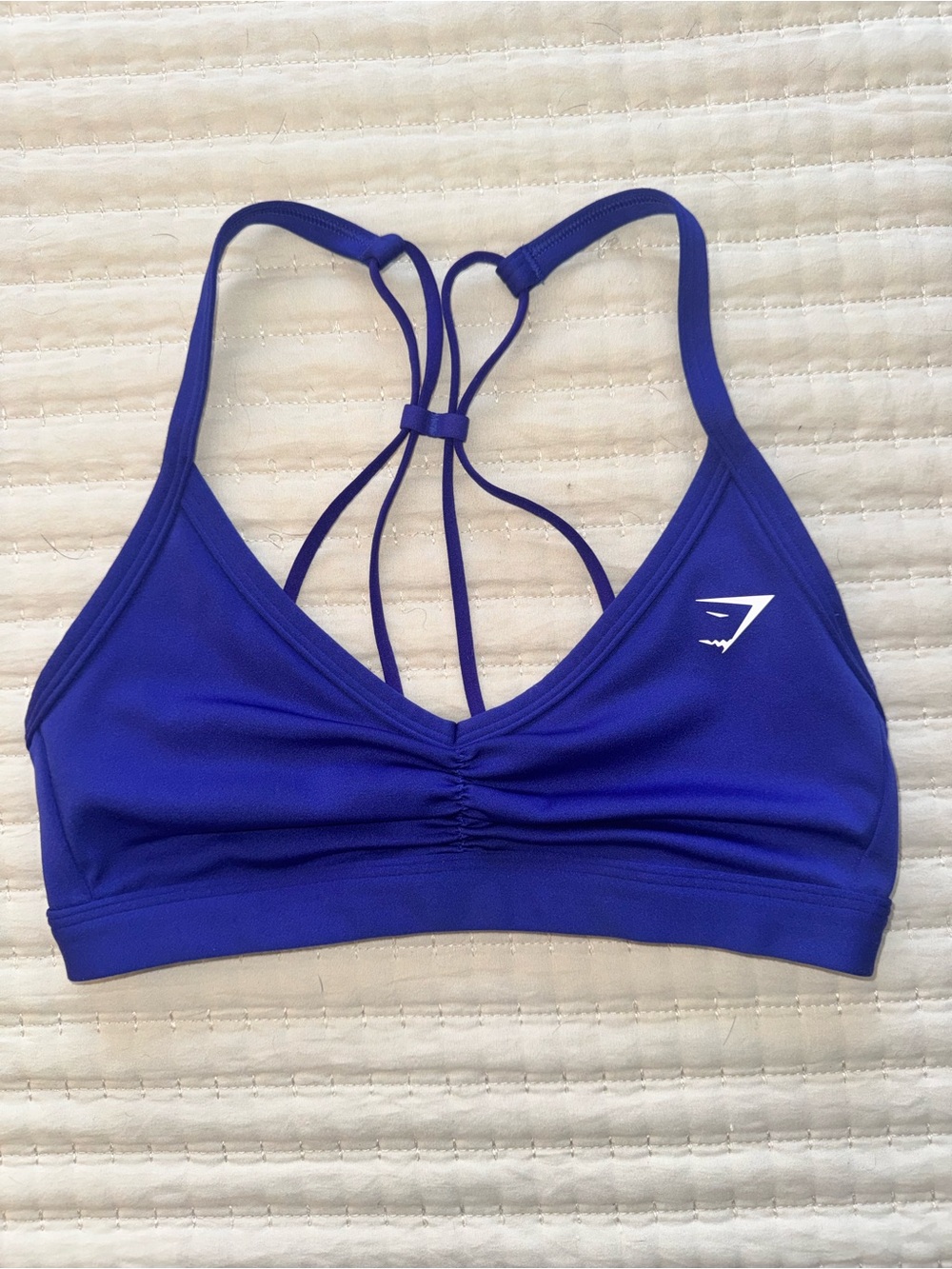 Gymshark Strappy Sports Bra - Cobalt Blue